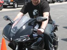 Mike's new Buell...I think he's the fatest dude