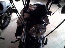 new z bars. installation incomplete