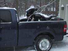 Left for FL in a snow storm and came home in a storm
