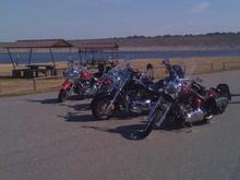 out riding @ lake of the pines