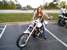Found my way to a local Columbia,SC Hooters bike night.