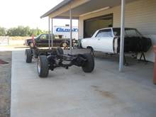 all in a days work 75% stripped, allmost ready for a powdered chassis