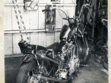 pops' late50's chopper 2