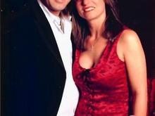 Me and my beautiful wife (Yeah, she's way too hot for me)