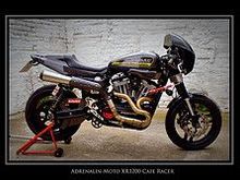 Adrenalinmoto Carbon project bike, finished.