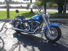My Son's 1995 Fatboy Custom