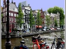 Amsterdam has alot of 2 wheelers