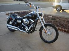 2010 Wide Glide with 10" Mini Apes installed