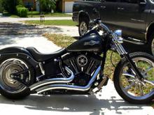 current pic, changed the A/C cover and went to a Corbin solo seat