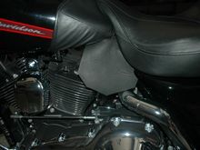 Left side of bike