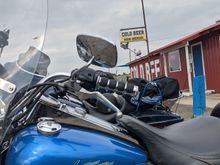 These Evos just keep going. Take mine on a 2,500+ ride every year. Picture of my 96' Road King at Colfax, NM better known as Cold Beer, NM back in August. 
