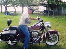 Cant keep a good man down, arm still in a cast