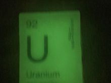 Glow in the dark soap