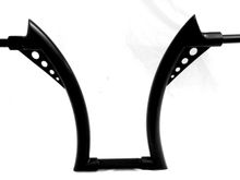 these are bars from uk, they will be narrow, exact width of thicker hawk haulers front end, and this guy can make the 1 3/4' thick!!! YES SCORE!!! AND THOSE SILLY HOLES, YOU KNOW WE HAVE THAT ALL PLANNED OUT FOR SOMETHING WAYYYYYY COOLER, THATS WHERE I LEAVE IT!!! YOULL HAVE TO WAIT LIKE ME, SORRY...THIS GONNA BE A TRIP TO BUILD, ALREADY TALKING TO JAMIE FROM FUEL MOTO TO UPGRADE MOTOR, MY GUY IS MIA?