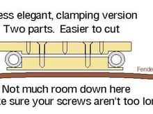More of a clamp, less skill and fewer tools needed.