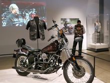 First, a photo from Willie G Davidsons's personal Wide Glide that was used to create the  "Special Edition Twin Belt Wide Glide . . . 