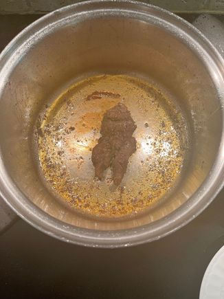 Looks like a CHIX eh? It is not.

I think it was mister YbeebeeS or someone said about eating some after browning. Which is always something I like to do. So, that is an easy YES!