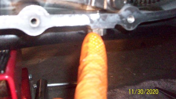 I installed the primary drain plug with a new O-ring. 