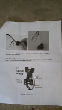 Honestly didn't do this... (because i dodnt read it) the on the first install.  But i was confused about the amount of light pouring out of the lamp and thinking i some how put the bulb in upside down...  So i found this after and went back an did it.