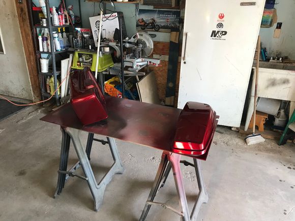 After coat 3 of the clear.