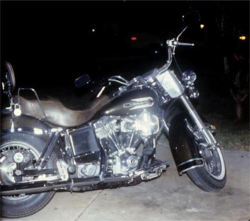 First Harley - 1979 FLH bought used in 1981