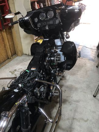 This was a pic after a recent cam swap. You won’t disassemble like this for the bars.