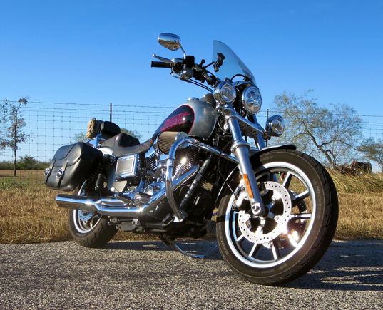2014 FXDL Stage 1 w/ Lucky Daves Seat and as formerly equipped w/ National Cycle Deflector Screen
