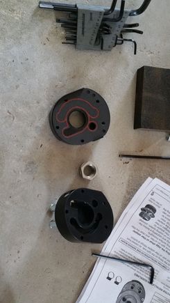 all apart (only 5 little bolts)