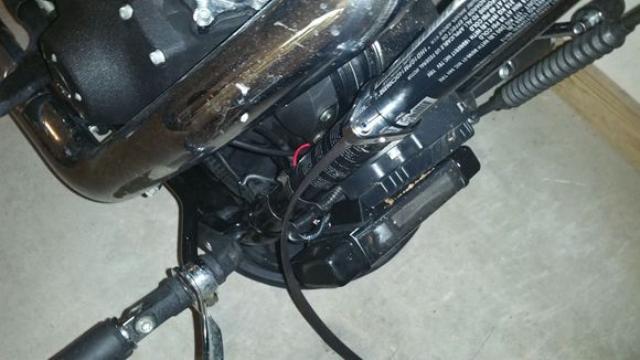 test fit on bike.   fits great,  ordered another clutch cable clamp.....