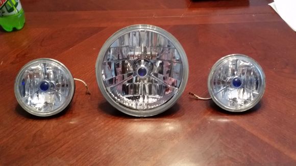 Adjure headlight and passing lights. $50.00 for all 3.