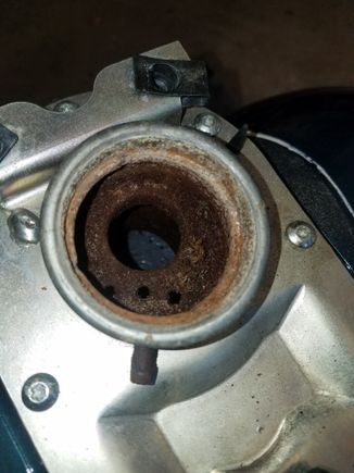 First thing I see when I open the gas cap. I can tell this is gonna be bad.