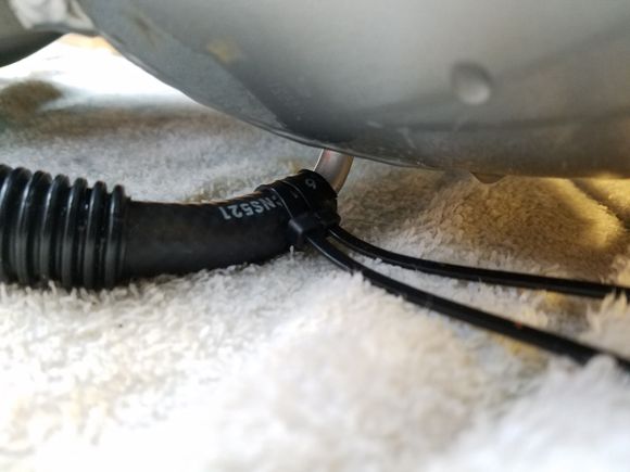 Awesome decision not to use clamps right? Wrong. These immediately started leaking and I had to scramble for a solution. Zip-ties to the rescue!