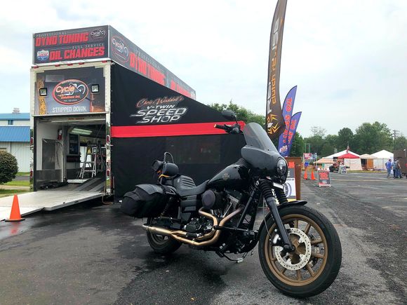 Thundermax install and Dyno run at Gettysburg Bike Week...Gettysburg, Pa.  Great trip, perfect weather and beautiful town 👍