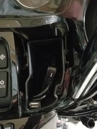 DVR is in the Dash. Had to drill a hole for the cabling but I don't take the DVR out. 