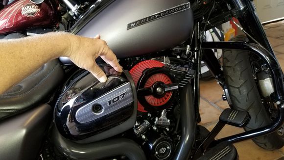 Finally got rid of the Stock cleaner cover. WOW, big diff for AI