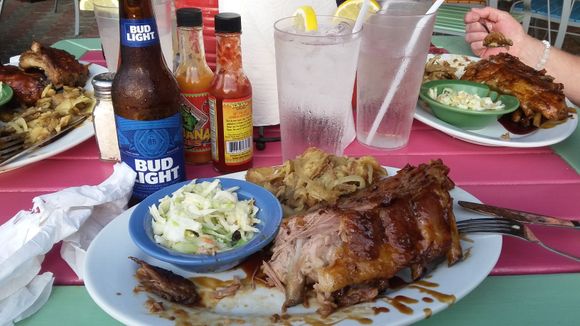 Delicious ribs and this is a half rack!