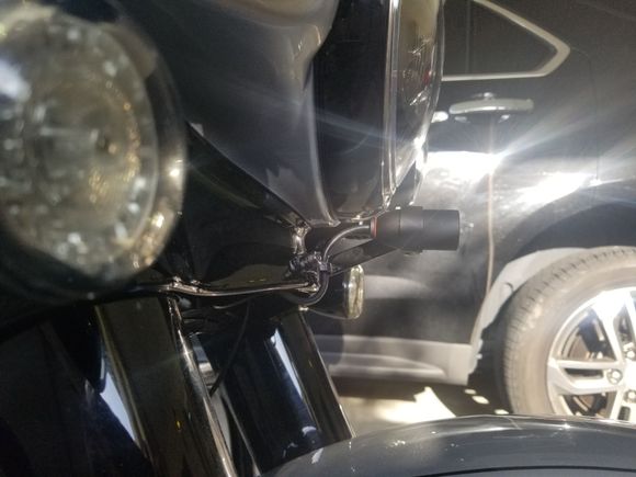 Side view of Front camera.