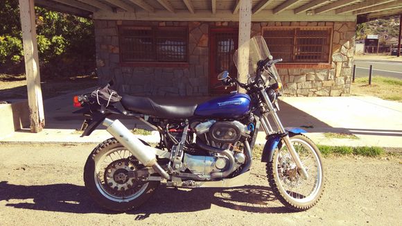 New seat and windscreen