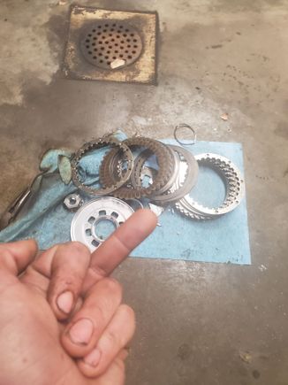 2 clutches worth of piss poor engineering. 