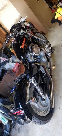 Few minor adjustments then off for tires paint and few other things