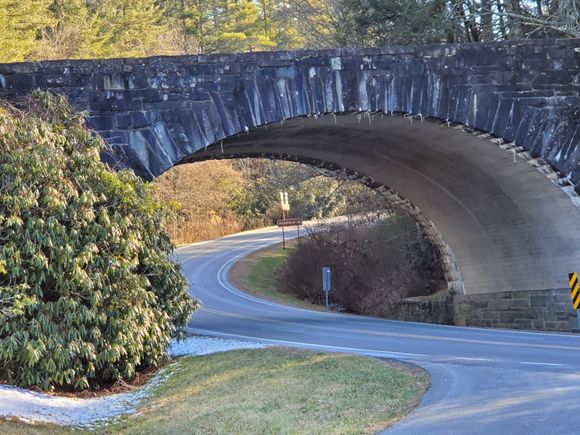 Blueridge Parkway over Hwy 18 North of Wilkesboro