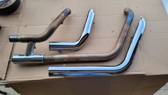Full factory dual exhaust