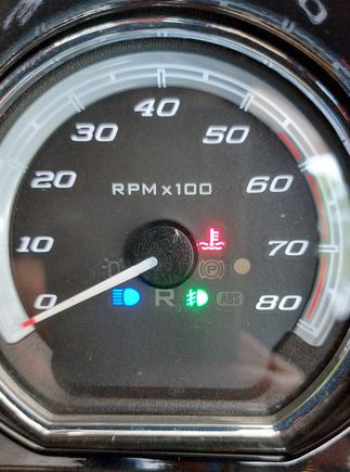 Well, my riding season came to an end today. Fans don't activate when i do the throttle forward test, so im thinking waterpump. 117,XXX miles, so I guess I really can't complain.