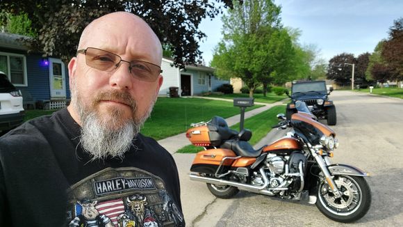 Post oil change dinner ride.