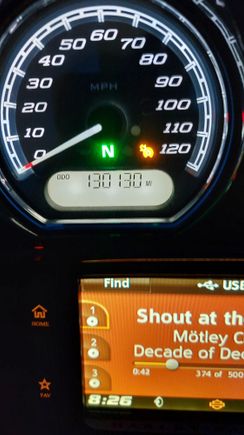 Hit a little milestone on the way home.


