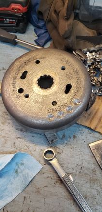 This is my 02 rotor old version single phase. I beleave 03 they came out with the 3 phase, that they most call high output, which probably looks like the pic you posted.

If you do get a comp make sure you get the right tooth count or the chain might not fit.