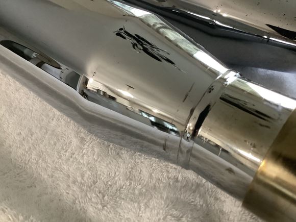 Scratch can be seen in this picture 