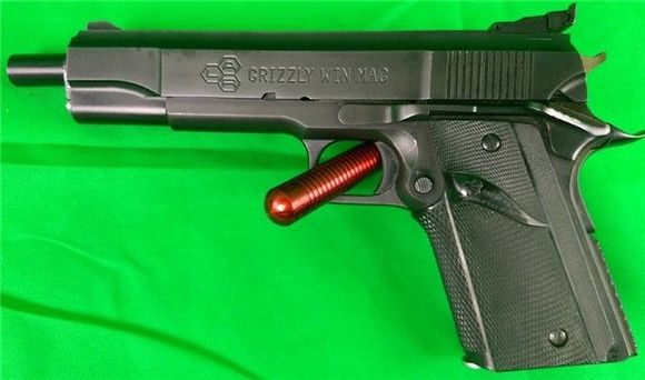 My 1911 on Steroids.  It's a LAR Grizzly in 45 Win mag. 



