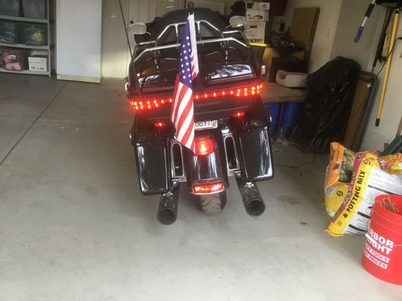 This is with the running lights on, in daylight