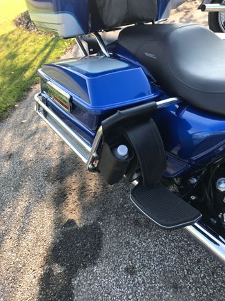 Not my bike, but I have the same set up